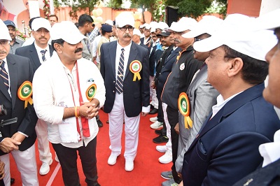 छत्तीसगढ़:गृहमंत्री विजय शर्मा ने किया अखिल भारतीय वेटलिफ्टिंग क्लस्टर 2024-25 का उद्घाटन