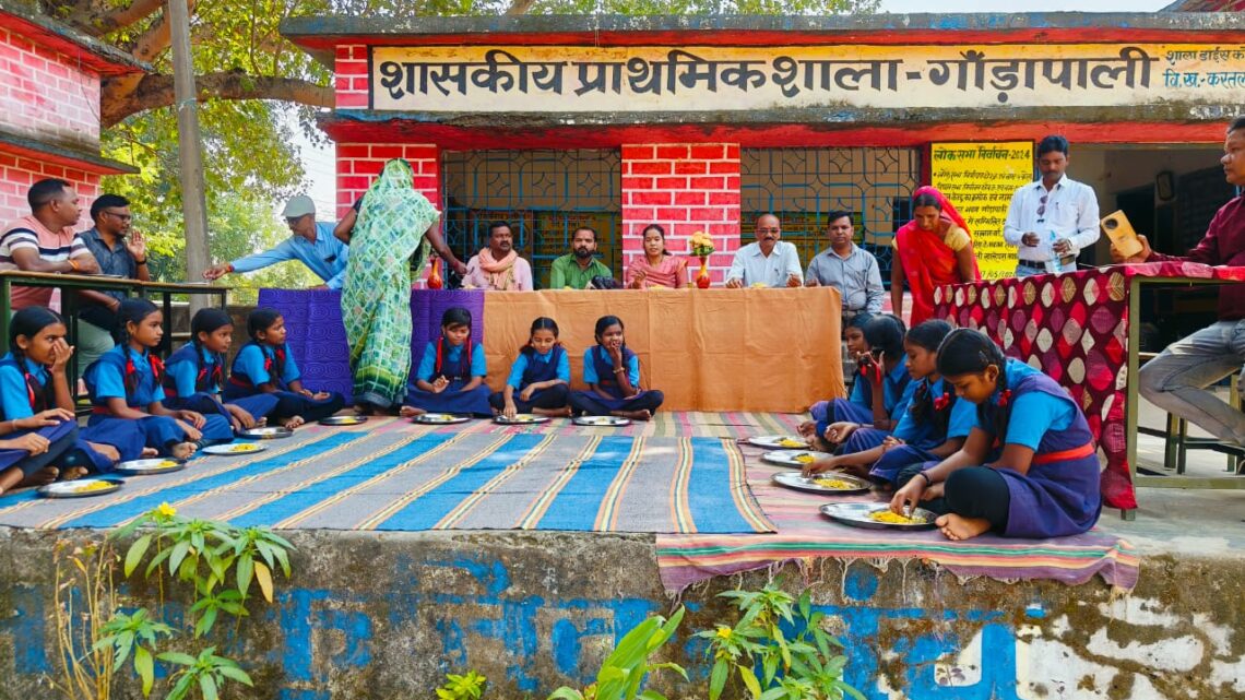 ग्राम पाली, करतला, कटघोरा और कोरबा ब्लॉक के ग्रामीण क्षेत्र के विद्यालयों में विद्यार्थियों को मिलने लगा गरम नाश्ता