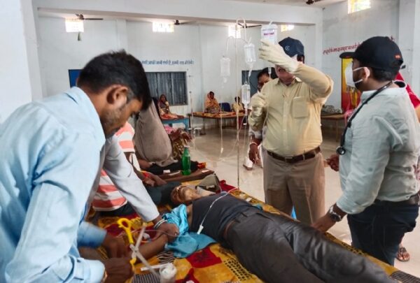 कुरुद ब्लाॅक के ग्राम मड़ेली में फैला डायरिया, 126 से अधिक प्रभावित, एक की मौत