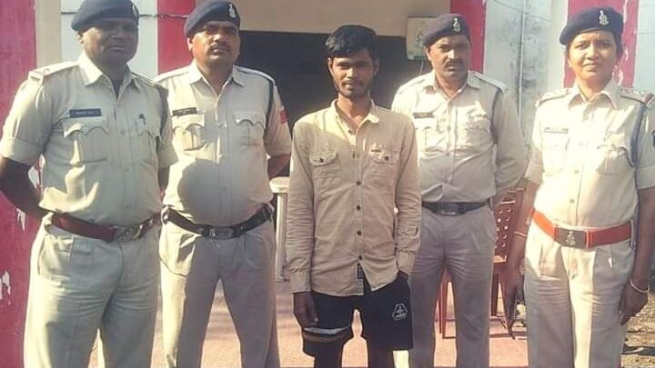 आत्महत्या के लिये दुष्प्रेरित करने वाला आरोपी चढ़ा नैला पुलिस के हत्थे