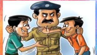 Darri Police की अनोखी चेतावनी: कहा साहब इसे लटृठ मार होली ही समझू ना ?