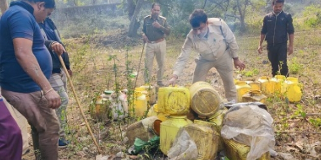 रायगढ़: बालसमुंद रायगढ़ में आबकारी विभाग की बड़ी कार्यवाही