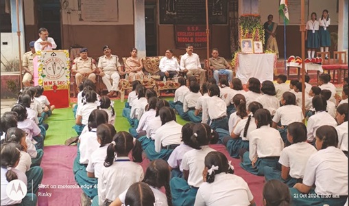 पुलिस स्मृति दिवस पर शहीद पुलिस कर्मियों दी गई श्रद्धांजलि