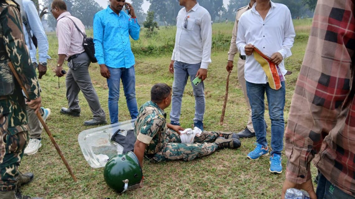 सुरगुजा मे पुलिस की संयमित कार्यवाही से दंगा टला, वीडियो में बाहरी उपद्रवियों की हुई पहचान..