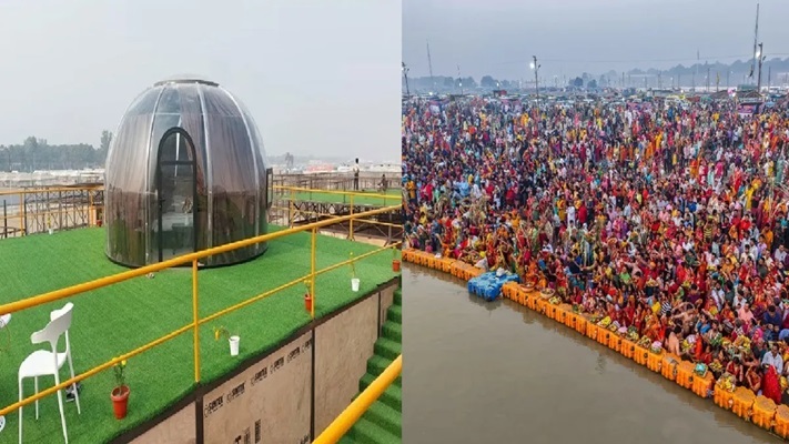 हिल स्टेशन का फील दिलाएगी महाकुंभ की डोम सिटी हिल स्टेशन का फील दिलाएगी महाकुंभ की डोम सिटी