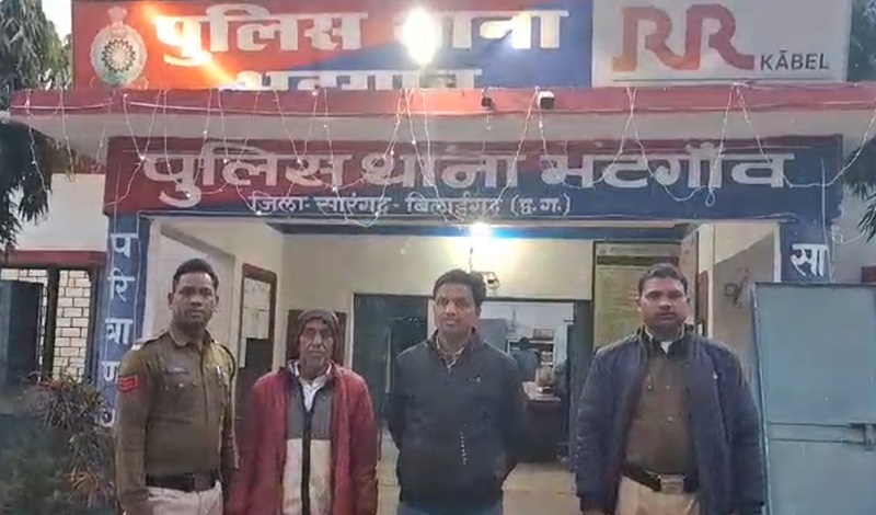 भटगांव पुलिस ने गुमशुदा देवनारायण को बरामद कर परिजनों को सौंपा