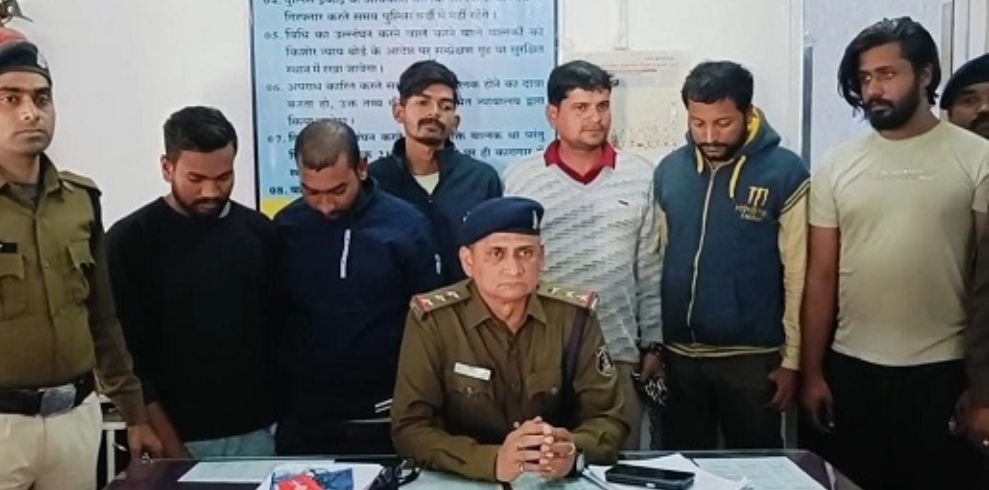 भाटापारा पुलिस की बड़ी कार्रवाई: ऑनलाइन गेमिंग और सट्टा में शामिल 06 आरोपी गिरफ्तार