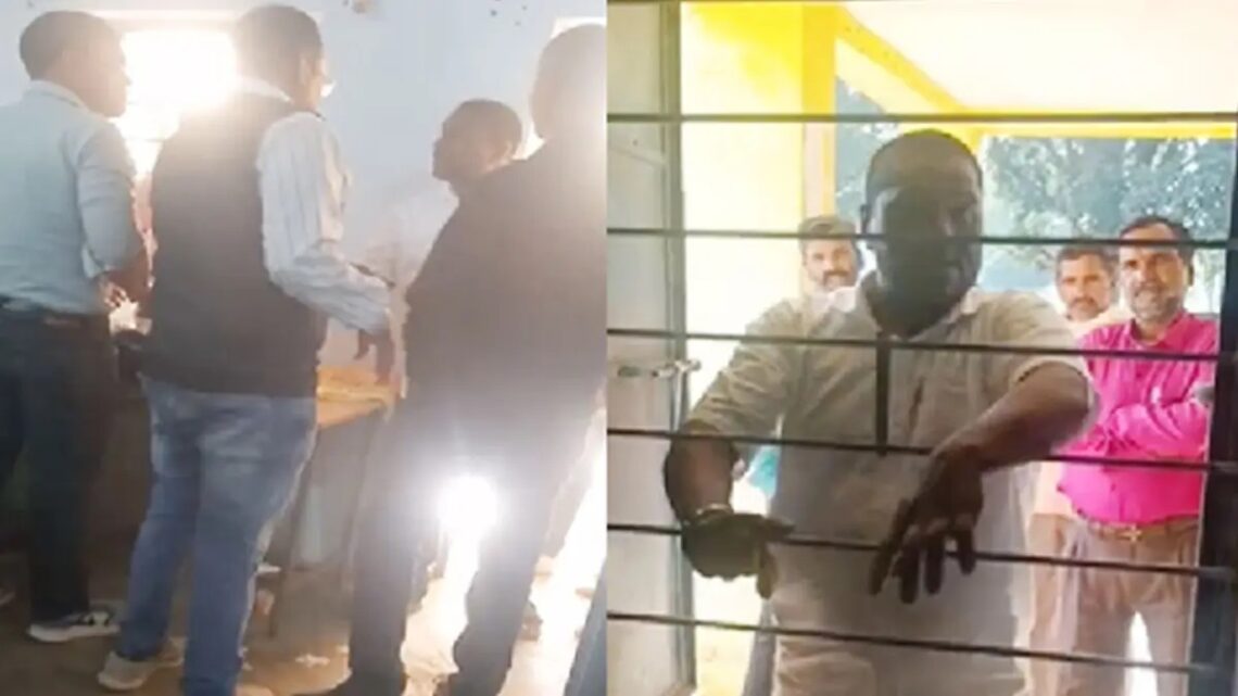 नामांकन के आखरी दिन कांग्रेसी नेता ने मचाया हंगामा, पुलिस ने दर्ज किया मामला… नामांकन के आखरी दिन कांग्रेसी नेता ने मचाया हंगामा, पुलिस ने दर्ज किया मामला…