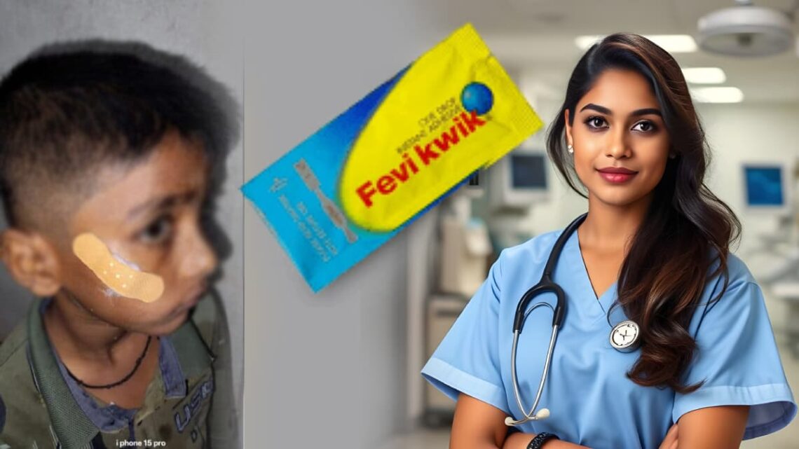 Shocking! बच्चे की चोट पर स्टिचेस की जगह चिपकाया फेवीक्विक, वीडियो में नर्स ने मानी अपनी गलती.. Shocking! बच्चे की चोट पर स्टिचेस की जगह चिपकाया फेवीक्विक, वीडियो में नर्स ने मानी अपनी गलती..