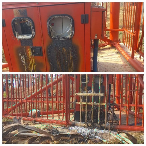 नक्सलियों ने मोबाइल टावर में आगजनी की वारदात को दिया अंजाम नक्सलियों ने मोबाइल टावर में आगजनी की वारदात को दिया अंजाम