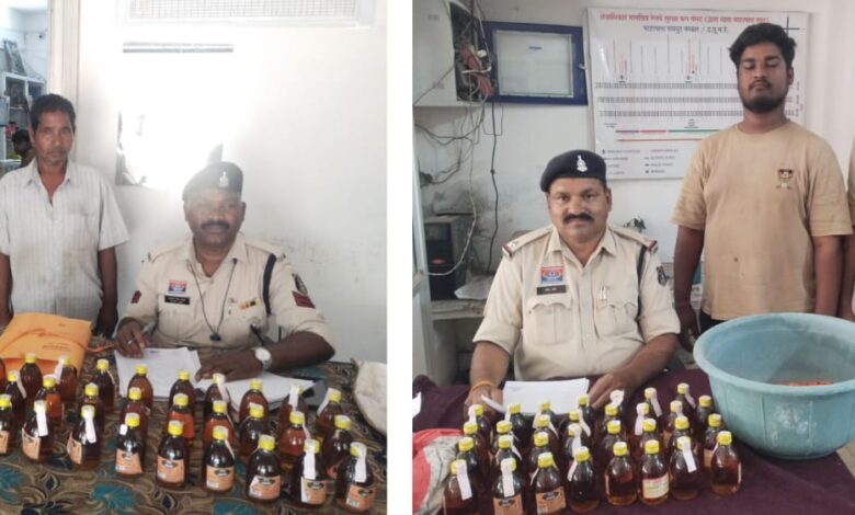 अवैध शराब बिक्री करने के दो आरोपी जेल दाखिल अवैध शराब बिक्री करने के दो आरोपी जेल दाखिल