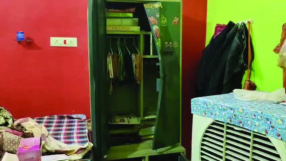 शिक्षक के सूने मकान से मूल्यवान आभूषणों सहित नगदी की चोरी