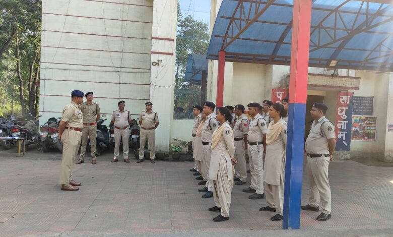 कोरबा पुलिस अधीक्षक सिद्धार्थ तिवारी द्वारा थाना कुसमुंडा का किया गया वार्षिक निरीक्षण कोरबा पुलिस अधीक्षक सिद्धार्थ तिवारी द्वारा थाना कुसमुंडा का किया गया वार्षिक निरीक्षण