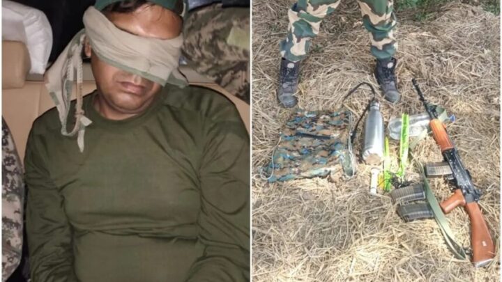 पाकिस्तानी रेंजर्स ने BSF जवान को पकड़ा, आंख पर पट्टी बांधकर जारी की तस्वीर, बॉर्डर पर अलर्ट
