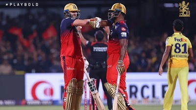 RCB ने चेन्नई को 2 रन से हराया, रोमारियो शेफर्ड ने रचा इतिहास