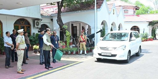 राज्यपाल ने किशोर मधुमेह बीमारी के प्रति जागरूकता अभियान को दिखाई हरी झंडी राज्यपाल ने किशोर मधुमेह बीमारी के प्रति जागरूकता अभियान को दिखाई हरी झंडी