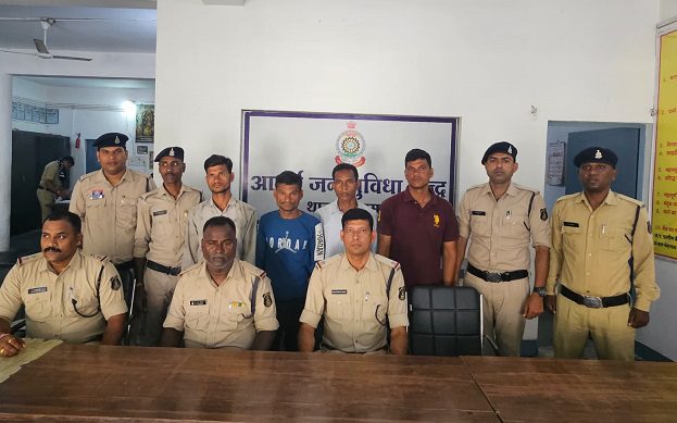 जांजगीर चांपा: चांपा पुलिस ने अनाचार के 4 आरोपियों को किया गिरफ्तार…