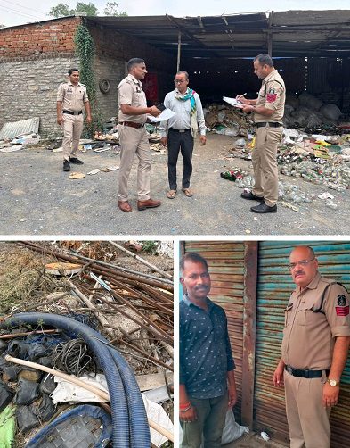 अवैध कबाड़ पर पुलिस का शिकंजा, अलग- अलग कबाड़ियों से 22 लाख का कबाड़ समान बरामद… अवैध कबाड़ पर पुलिस का शिकंजा, अलग- अलग कबाड़ियों से 22 लाख का कबाड़ समान बरामद…