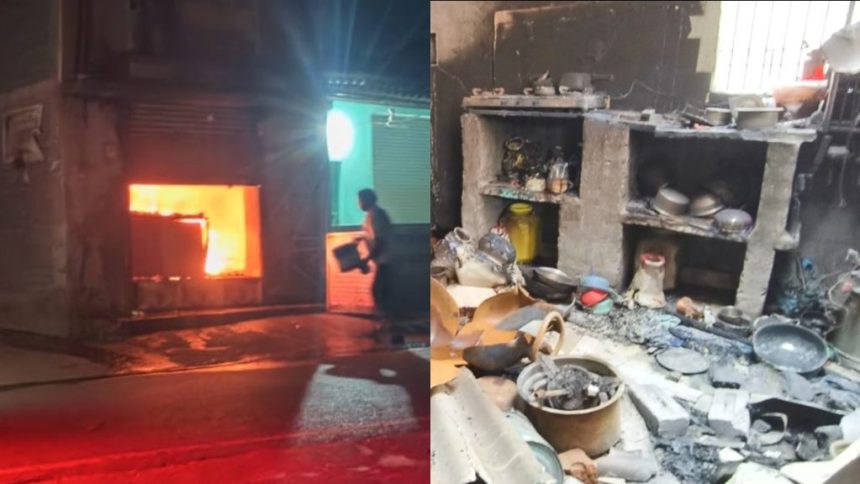घर में अचानक ब्लास्ट हुआ गैस सिलेंडर, आग बुझाने की कोशिश में 9 लोग झुलसे, 6 की हालत नाजुक घर में अचानक ब्लास्ट हुआ गैस सिलेंडर, आग बुझाने की कोशिश में 9 लोग झुलसे, 6 की हालत नाजुक