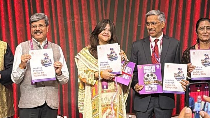 एकता कपूर ने WAVES समिट 2025 में लॉन्च की ‘मध्यप्रदेश 2.0’ फिल्म पॉलिसी, गेमिंग-एनिमेशन और VFX को भी मिली जगह