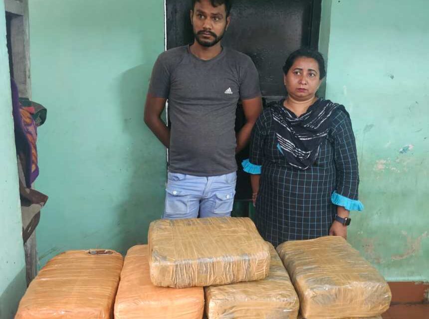 रायपुर: 18 किलोग्राम गांजा के साथ महिला आरोपी सहित कुल 2 अंतर्राज्यीय आरोपी गिरफ्तार रायपुर: 18 किलोग्राम गांजा के साथ महिला आरोपी सहित कुल 2 अंतर्राज्यीय आरोपी गिरफ्तार