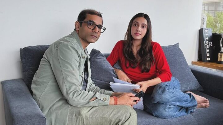 TVF के ग्राम चिकित्सालय की एक्ट्रेस आकांक्षा रंजन कपूर ने शेयर की अरुणाभ कुमार के साथ BTS तस्वीरें, लिखी दिल की बात