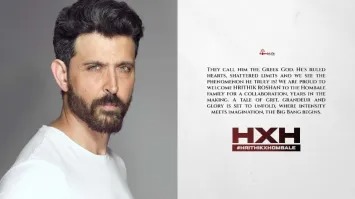 ऋतिक रोशन ने होम्बले फिल्म्स के साथ अपनी आगामी फिल्म को लेकर उत्साह व्यक्त किया! ऋतिक रोशन ने होम्बले फिल्म्स के साथ अपनी आगामी फिल्म को लेकर उत्साह व्यक्त किया!