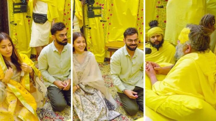 Virat– Anushka के सवाल, प्रेमानंद महाराज के जवाब…तीसरी बार वृंदावन पहुंचा कोहली परिवार