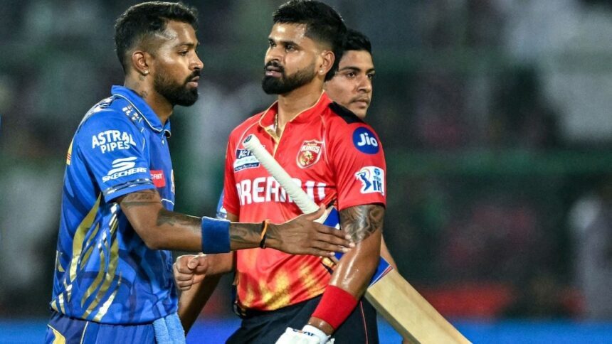 IPL 2025 MI Vs PBKS : मुंबई को 7 विकेट से रौंदकर प्वाइंट्स टेबल में टॉप पर पहुंची PBKS IPL 2025 MI Vs PBKS : मुंबई को 7 विकेट से रौंदकर प्वाइंट्स टेबल में टॉप पर पहुंची PBKS
